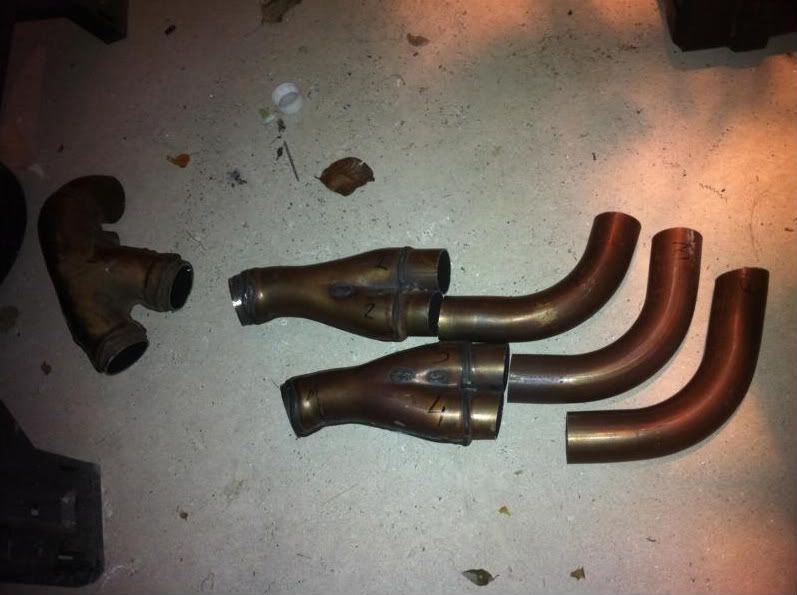 Making your own exhaust BEC manifold